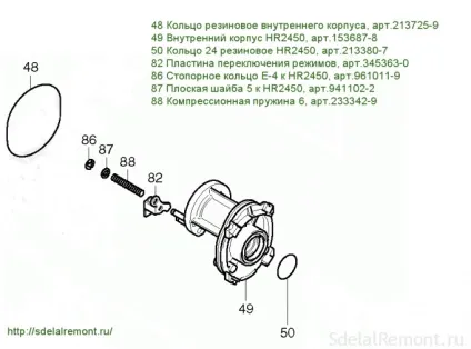 Як змастити і зібрати перфоратор makita 2450 та 2470 правильно (makita) Як змастити і зібрати перфоратор makita 2450 та 2470 правильно