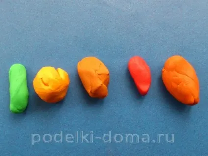 Як зліпити фрукти з пластиліну, коробочка ідей і майстер-класів (пластиліну) Як зліпити фрукти з пластиліну, коробочка ідей і майстер-класів