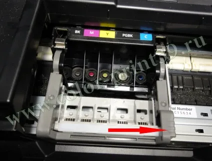Як зняти друкувальну головку canon (Canon PIXMA iP3600) Як зняти друкувальну головку canon