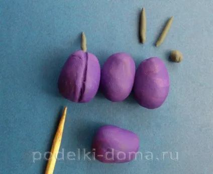 Як зліпити фрукти з пластиліну, коробочка ідей і майстер-класів (ліплення) Як зліпити фрукти з пластиліну, коробочка ідей і майстер-класів