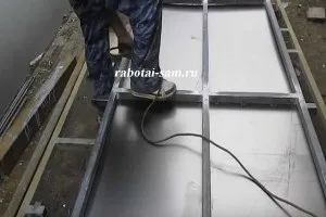 Як зібрати недорогий гараж із залізобетону за 2 дні! Працюй сам, не лінуйся! (Гараж) Як зібрати недорогий гараж із залізобетону за 2 дні! Працюй сам, не лінуйся!