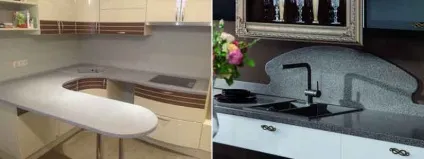 Як вибрати стільницю зі штучного каменю (акрилова стільниця) Як вибрати стільницю зі штучного каменю