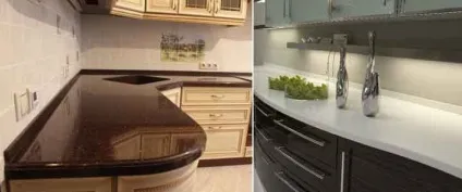Як вибрати стільницю зі штучного каменю