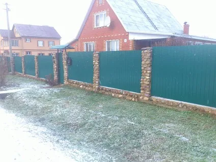 Кам'яний паркан своїми руками (своїми руками) Кам'яний паркан своїми руками