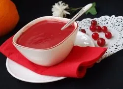Журавлина, протерта з цукром (цукром) Журавлина, протерта з цукром