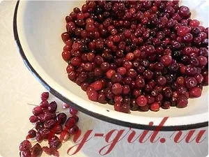 Журавлина з цукром на зиму (журавлина перетерта з цукром рецепт) Журавлина з цукром на зиму