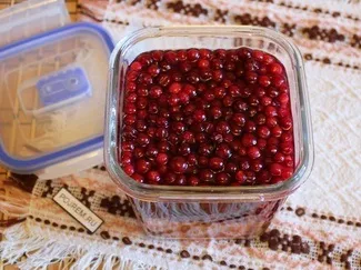 Журавлина з цукром - покроковий рецепт з фото як приготувати