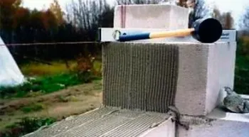 Кладка стін з піноблоків і їх армування (армування) Кладка стін з піноблоків і їх армування