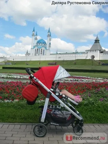 Коляска з прогулянковим блоком uppababy cruz - «функціональна», відгуки покупців