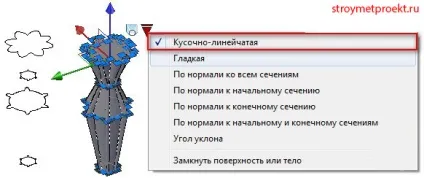 Команди autocad обертати, видавити, лофт ( «Главная» панель «Моделювання») Команди autocad обертати, видавити, лофт