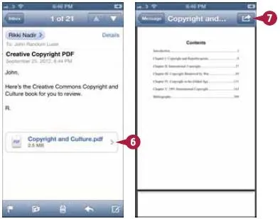Як в iphone переглядати вкладення електронної пошти - iphone - ipad