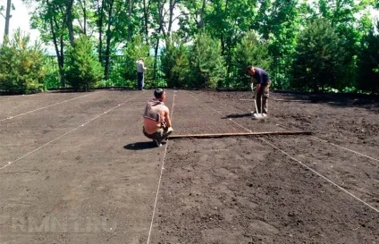 Як вирівняти ділянку на дачі під газон або город (дачі) Як вирівняти ділянку на дачі під газон або город
