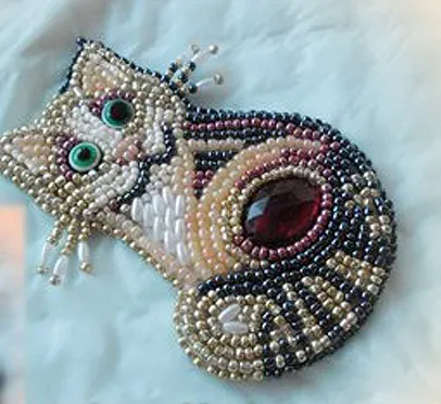 Котоманія в бісер - ярмарок майстрів - ручна робота, handmade (вишивка бісером) Котоманія в бісер - ярмарок майстрів - ручна робота, handmade