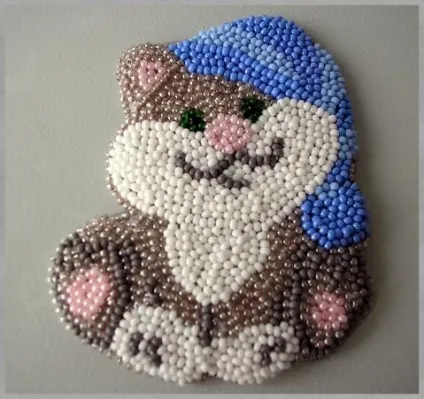 Котоманія в бісер - ярмарок майстрів - ручна робота, handmade (інкрустація бісером) Котоманія в бісер - ярмарок майстрів - ручна робота, handmade