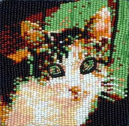 Котоманія в бісер - ярмарок майстрів - ручна робота, handmade (інкрустація бісером) Котоманія в бісер - ярмарок майстрів - ручна робота, handmade