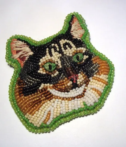 Котоманія в бісер - ярмарок майстрів - ручна робота, handmade (вишивка бісером) Котоманія в бісер - ярмарок майстрів - ручна робота, handmade