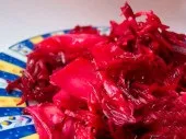 Квашена капуста з журавлиною (квашена) Квашена капуста з журавлиною