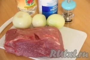 Кролик з картоплею в рукаві - готуємо покроково з фото