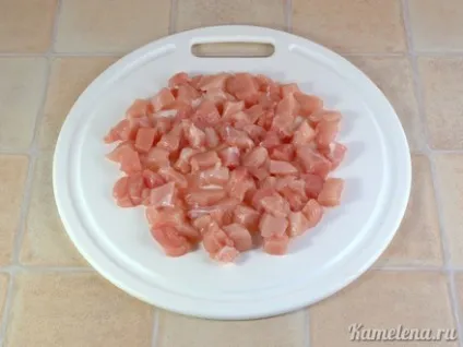 Кускус з овочами і курячим філе (філе) Кускус з овочами і курячим філе