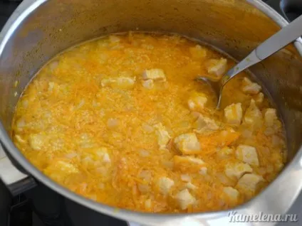 Кускус з овочами і курячим філе (філе) Кускус з овочами і курячим філе