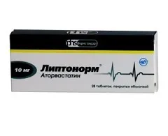 Ліптонорм - інструкція із застосування, відгуки, аналоги, ціна, 10 мг, 20 мг (застосування) Ліптонорм - інструкція із застосування, відгуки, аналоги, ціна, 10 мг, 20 мг