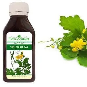 Масло чистотілу застосування, склад і властивості (властивості) Масло чистотілу застосування, склад і властивості