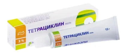 Мазь для вуха при отиті середнього вуха Вишневського, іхтіолова, тетрациклінова