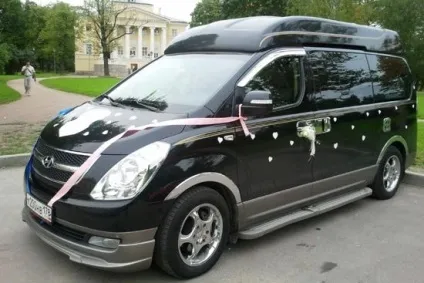 Мікроавтобус на весілля за і проти