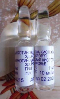 Нікотинова кислота для волосся застосування в ампулах, для чого потрібна (чого) Нікотинова кислота для волосся застосування в ампулах, для чого потрібна