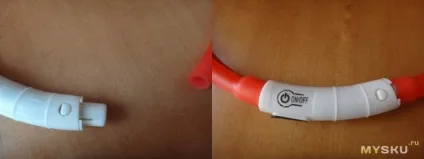Огляд силіконового світлодіодного світиться нашийника для собак, з usb зарядкою (собак) Огляд силіконового світлодіодного світиться нашийника для собак, з usb зарядкою