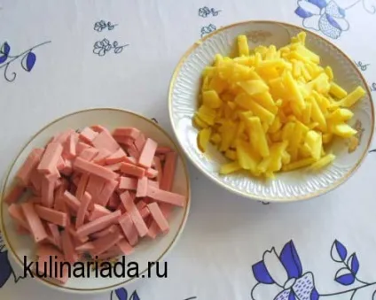 Окрошка на майонезі і воді кулінаріада (рецепт) Окрошка на майонезі і воді кулінаріада