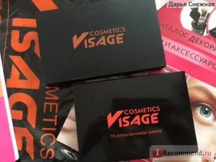 Палітра консилеров visage cosmetics 15 кольорів, код fg 15 - «навіщо тональний крем, якщо є