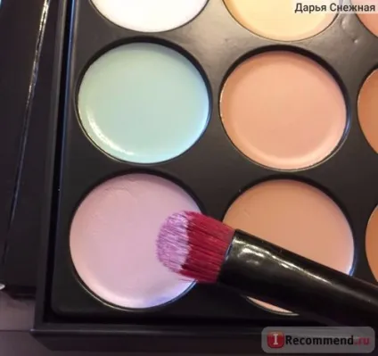 Палітра консилеров visage cosmetics 15 кольорів, код fg 15 - «навіщо тональний крем, якщо є
