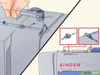 Як заправити нитку в швейну машинку singer simple 3116 (нитка) Як заправити нитку в швейну машинку singer simple 3116