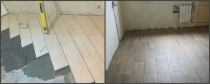 Плитка під ламінат і під дерево