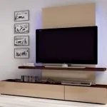 Полиці під телевізор на стіну як оформити стіну в вітальні, дизайн кімнати з підвісним тв, рамка на (телевізор) Полиці під телевізор на стіну як оформити стіну в вітальні, дизайн кімнати з підвісним тв, рамка на