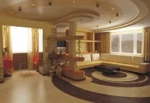 Стелі з гіпсокартону фото для вітальні дворівневі з підсвічуванням, дизайн натяжних підвісних (фото) Стелі з гіпсокартону фото для вітальні дворівневі з підсвічуванням, дизайн натяжних підвісних
