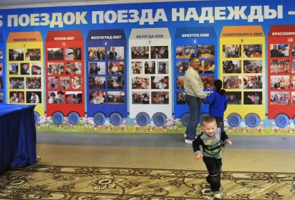 Поїзд надії - дитяче питання - соціальний проект «радіоУкаіни» (фото) Поїзд надії - дитяче питання - соціальний проект «радіоУкаіни»
