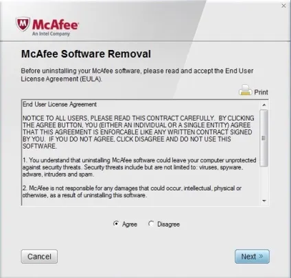 Повне видалення антивіруса mcafee з комп'ютера (комп'ютера) Повне видалення антивіруса mcafee з комп'ютера