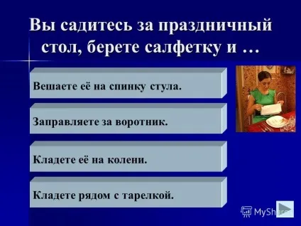 Презентація на тему як вести себе в гостях гра-вікторина по соціально-побутової орієнтуванні