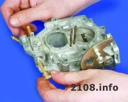 Розбирання карбюратора ваз 2108-2109-21099 - ваз 2108, 2109, 21099, 2113, 2114 і 2115 (прискорювального) Розбирання карбюратора ваз 2108-2109-21099 - ваз 2108, 2109, 21099, 2113, 2114 і 2115