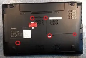 Розбираємо lenovo ideapad b560, чистимо від пилу і міняємо термопасту