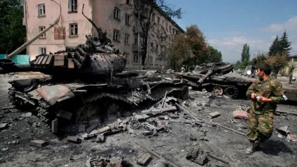П'ятиденна війна в південній осетії в 2008 годуУкаіни і Абхазії з армією грузії, короткий огляд ходу (2008) П'ятиденна війна в південній осетії в 2008 годуУкаіни і Абхазії з армією грузії, короткий огляд ходу