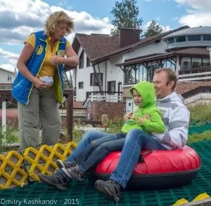Родельбан на Пужаловой горі в Гороховце (нашої компанії було) Родельбан на Пужаловой горі в Гороховце