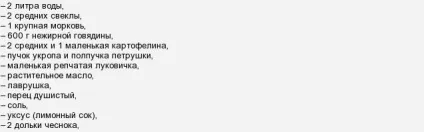 Рецепт борщу, яким нас годували в садочку років 20 тому