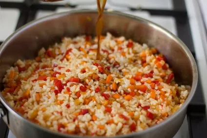 Рис з овочами по-японськи - guilty food (бажанні можете додати) Рис з овочами по-японськи - guilty food