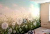 Розпис стін в дитячій кімнаті, ідеї - обстановка в вашому домі, дизайн інтер'єрів і обстановка в (розпис стін в дитячій спальні) Розпис стін в дитячій кімнаті, ідеї - обстановка в вашому домі, дизайн інтер'єрів і обстановка в