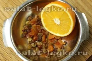 Салат з куркою і фруктами (рецепт) Салат з куркою і фруктами