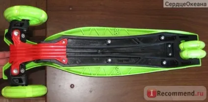 Самокат scooter maxi триколісний з світяться колесами - «шукайте річний транспорт для дитини