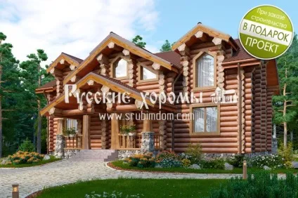 Рубані дерев'яні будинки - будівництво будинків з зрубів від компанії українські хороми (будівництво) Рубані дерев'яні будинки - будівництво будинків з зрубів від компанії українські хороми